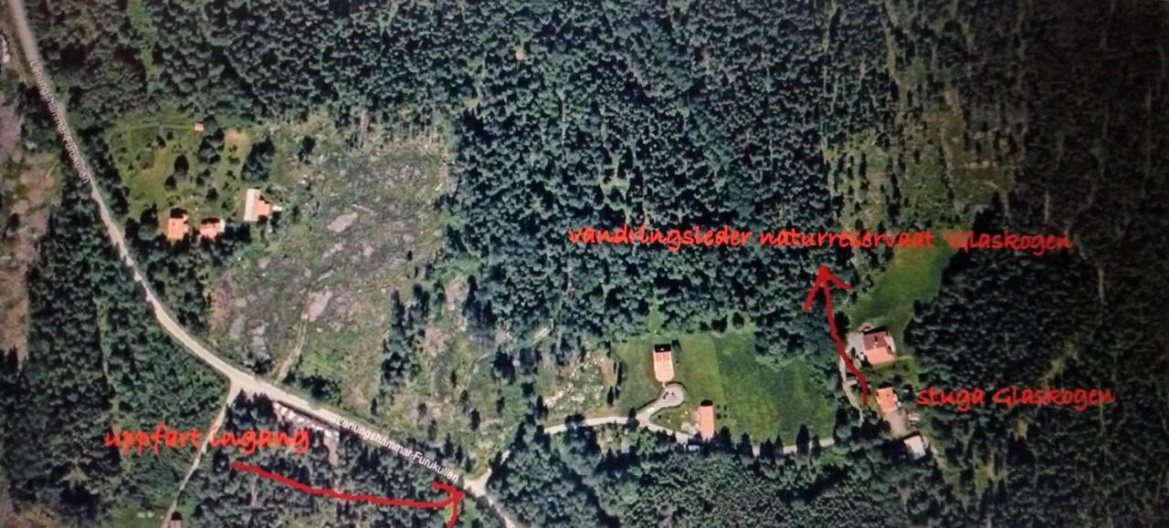 Stuga Glaskogen Glava エクステリア 写真