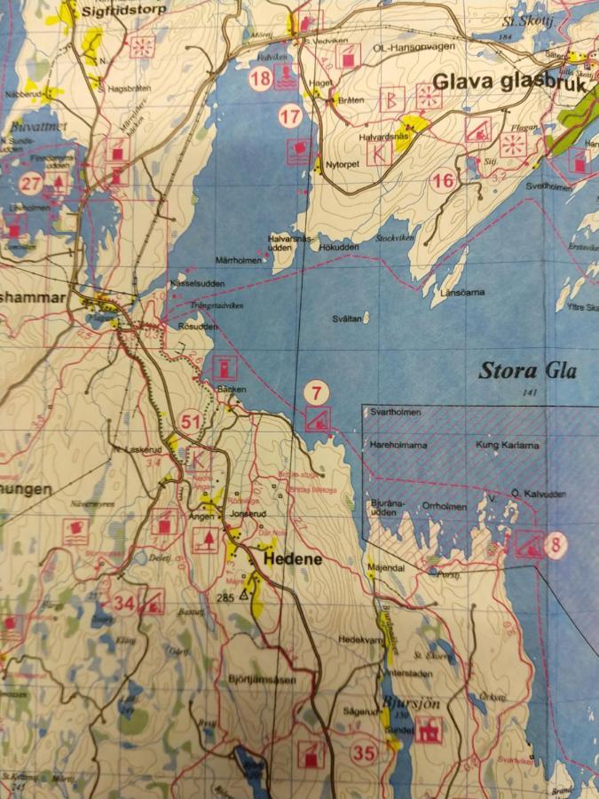Stuga Glaskogen Glava エクステリア 写真